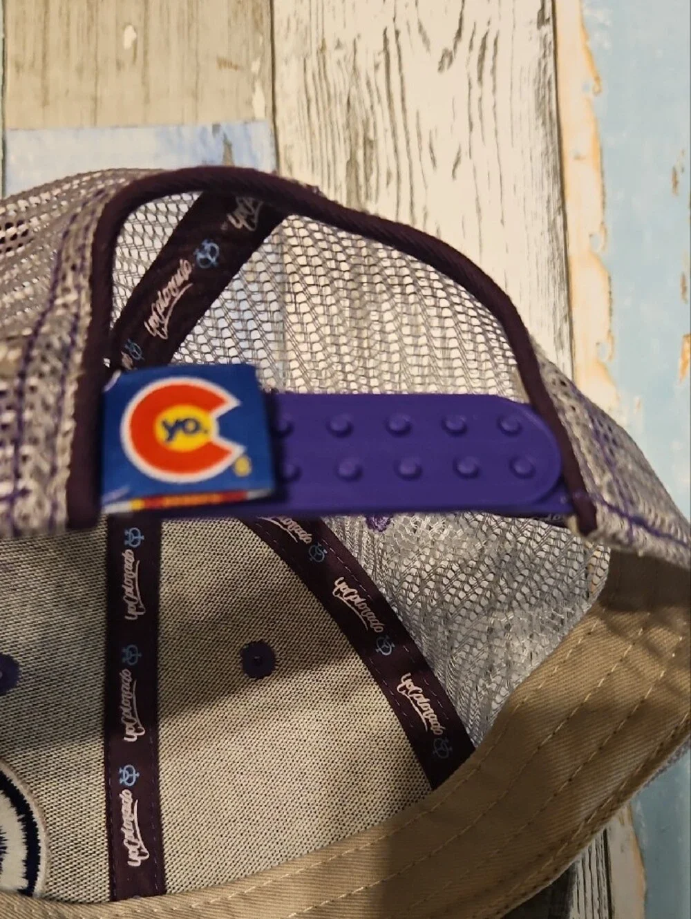 YoColorado Kids' Summerfest Incline Trucker Hat with Colorful Accent